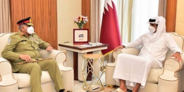 آرمی چیف کا دورہ قطر