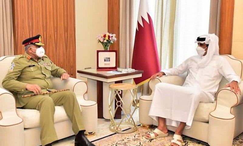 آرمی چیف کا دورہ قطر