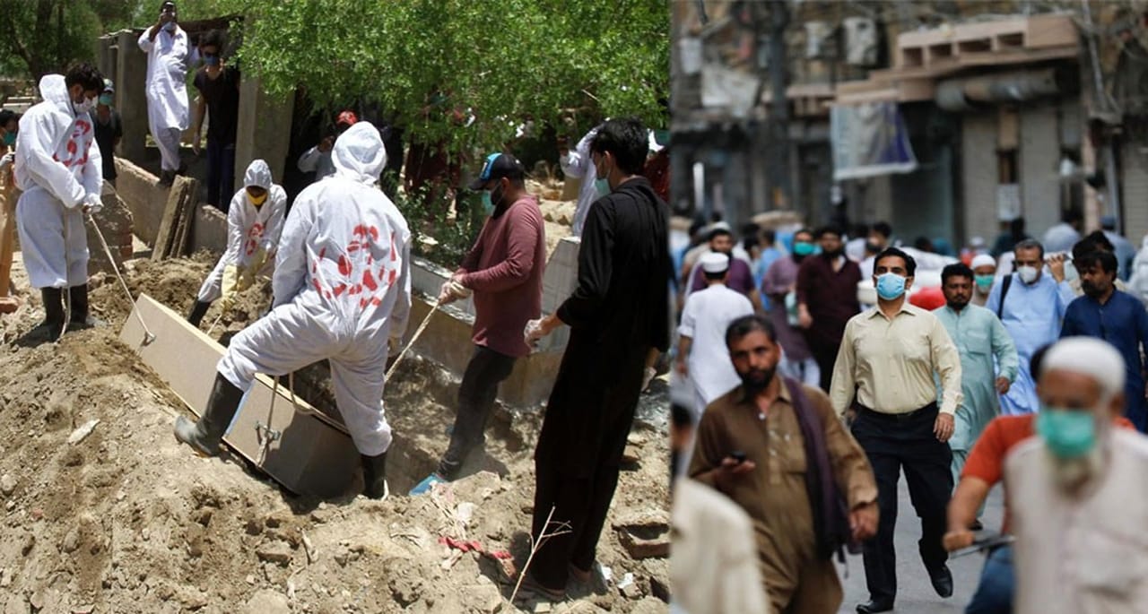 پاکستان میں کورونا سے مزید 98 اموات، 4900 سے زائد کیسز رپورٹ