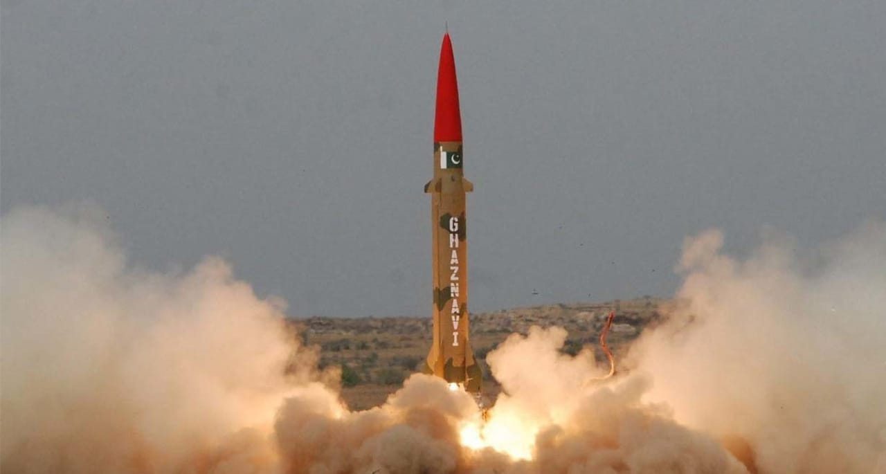 پاکستان کا بیلسٹک میزائل غزنوی کا کامیاب تجربہ