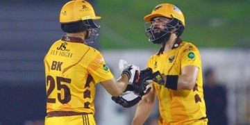 کے پی ایل کے افتتاح میچ میں راولاکوٹ ہاکس کامیاب