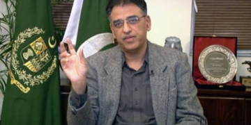 اسدعمر کی سی پیک پر کام کی بندش کی تردید