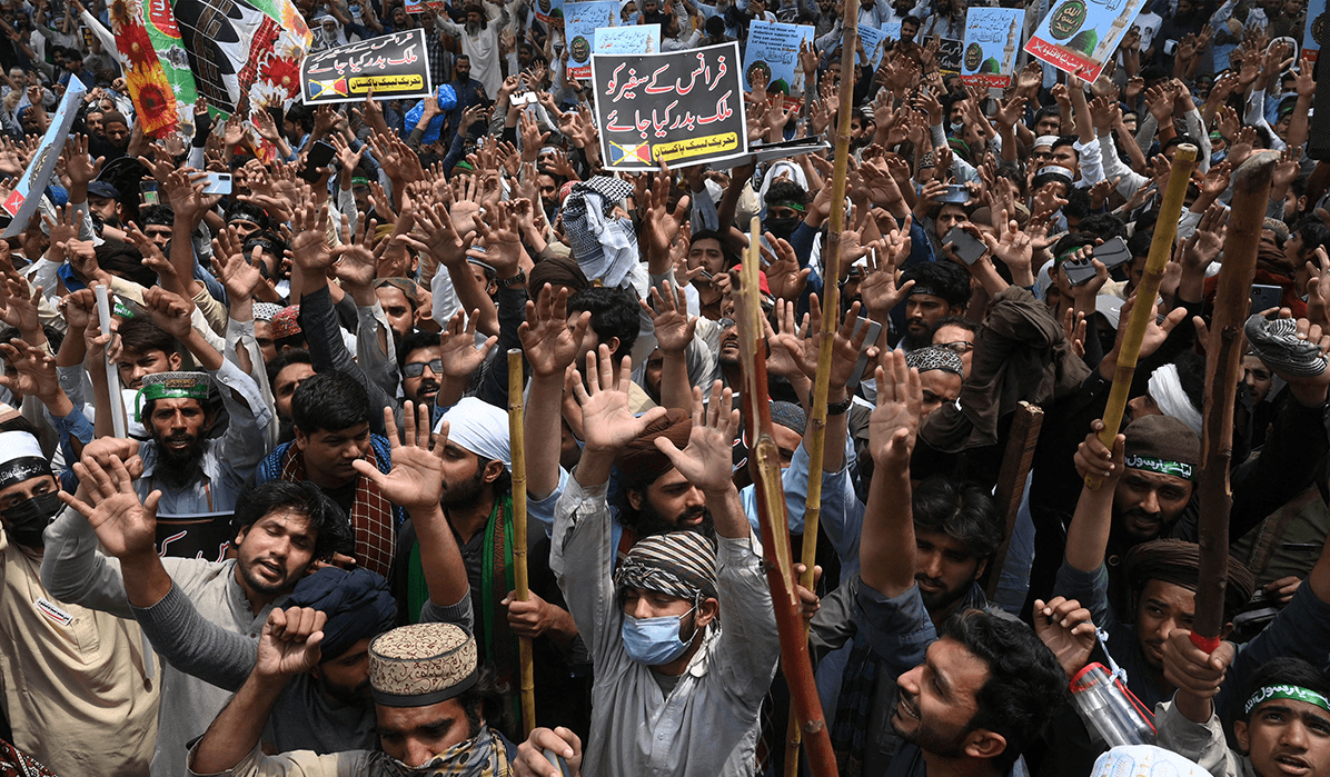 گوجرانوالہ: کالعدم تنظیم کے مظاہرے کے سبب جی ٹی روڈ چھٹے روز بھی بند