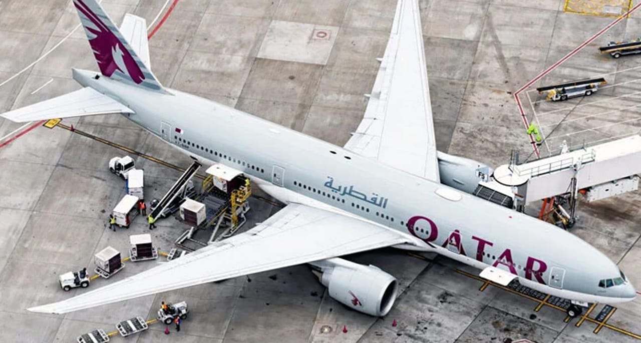 لاہور سے دوحا جانیوالی پرواز کی کراچی میں ہنگامی لینڈنگ