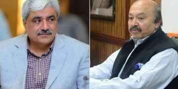 سلمان رفیق اور سبطین خان کی خوشگوار ماحول میں ملاقات