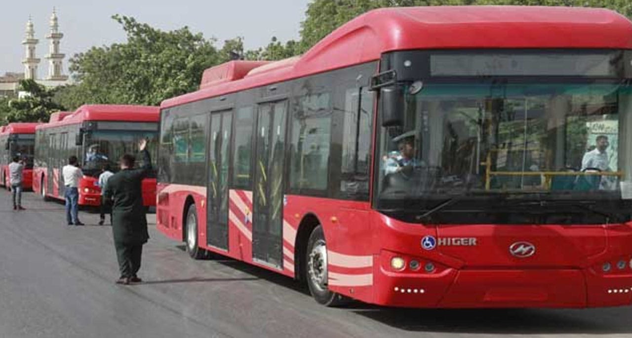 کراچی پیپلز بس سروس کے چوتھے روٹ کا آغاز