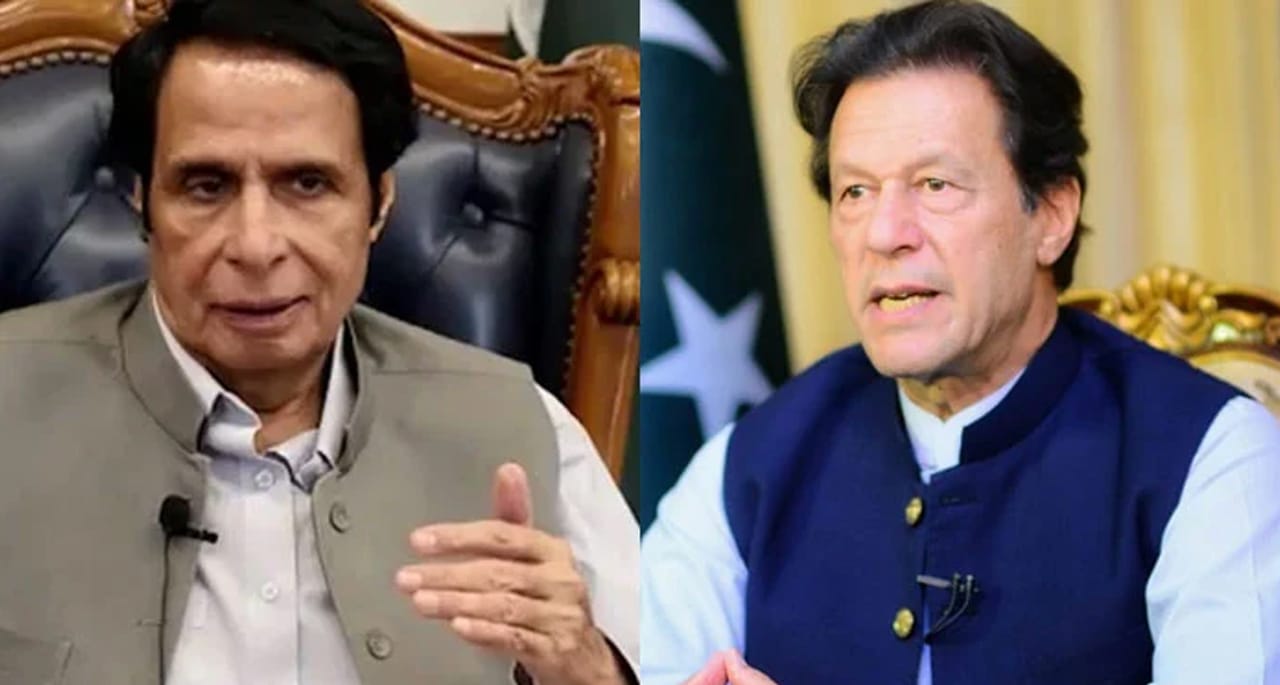 عمران خان کو پرویز الہٰی کی مبارکباد