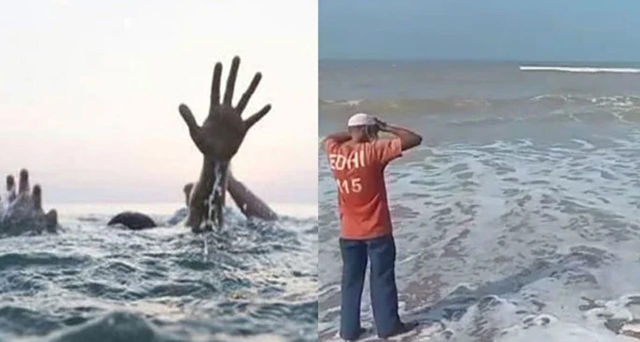 کراچی ہاکس بے پر ڈوبنے والے مزید 2 نوجوانوں کی لاشیں نکال لی گئیں