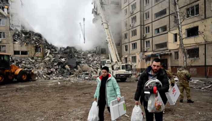 روس کا یوکرین میں رہائشی عمارت پر میزائل حملہ، بچوں سمیت 35 افراد جان سے گئے۔