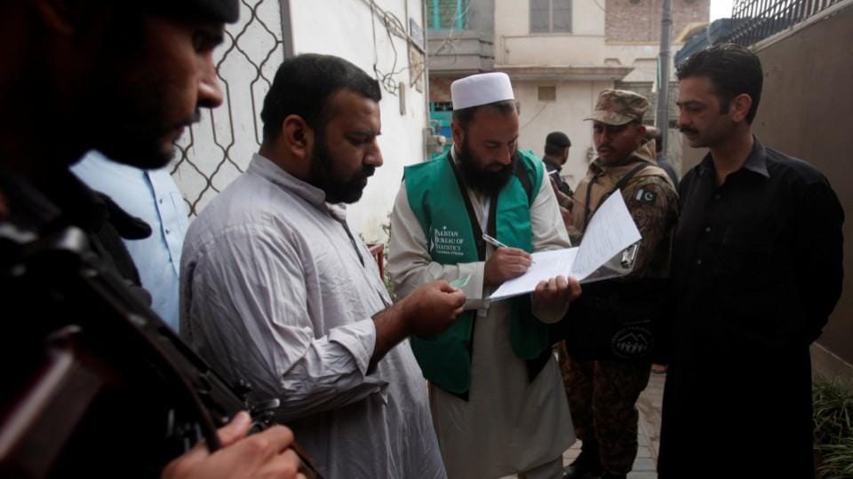 مردم شماری یکم مارچ سے یکم اپریل تک ہو گی