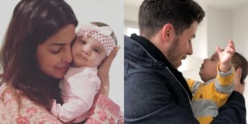 بھارتی اداکارہ پریانکا چوپڑا نے اپنی بیٹی کی پہلی تصویر شیئر کردی