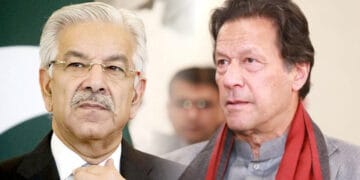 عمران خان خواجہ آصف کیخلاف ہرجانہ کیس میں بذریعہ ویڈیو لنک پیش
