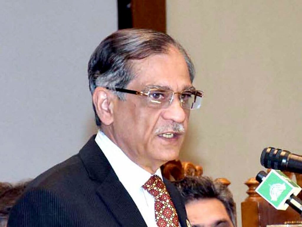 جنرل فیض  مجھ سے درخواست کرنے آئے تھے: سابق چیف جسٹس ثاقب نثار