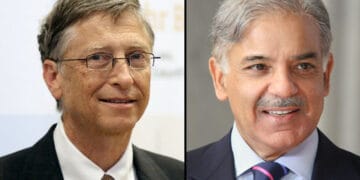 وزیراعظم شہباز شریف اور بل گیٹس کے درمیان ٹیلیفونک رابطہ