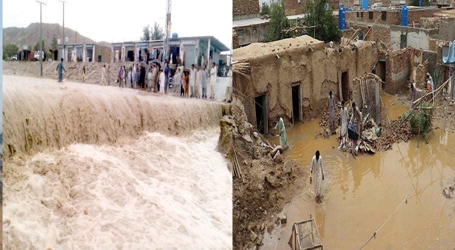 بلوچستان میں بارشوں سے ایک بار پھر تباہی اور ہلاکتیں