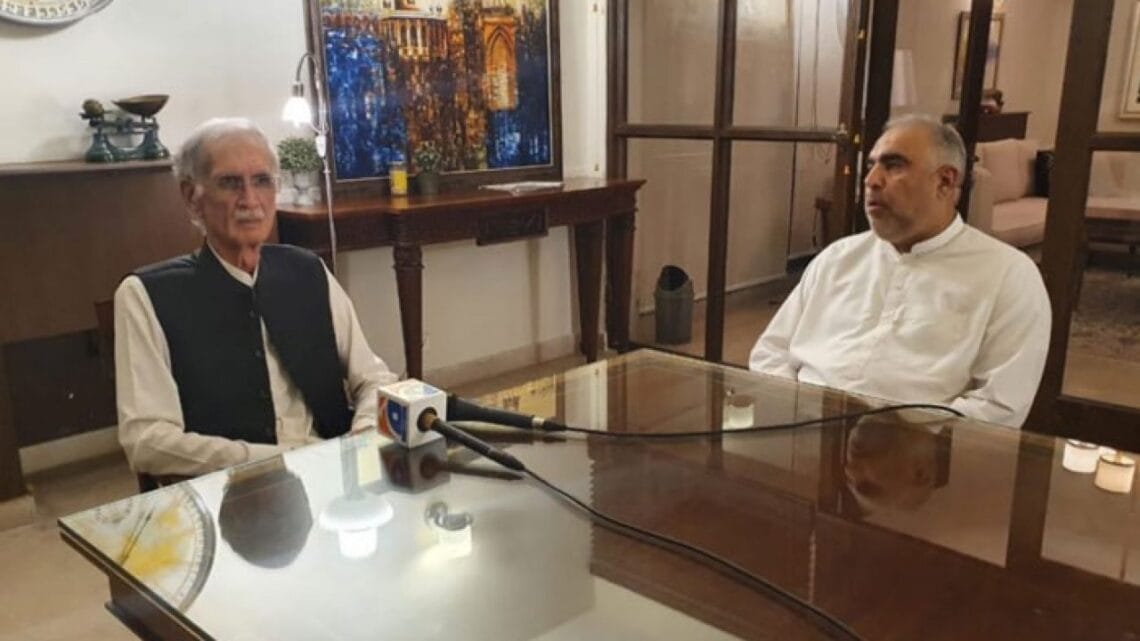 پرویز خٹک کا تحریک انصاف کی صدارت چھوڑنے کا اعلان