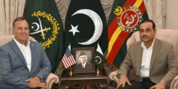 آرمی چیف سے امریکی سینٹ کام کے کمانڈر کی ملاقات آ ئی ایس پی آر