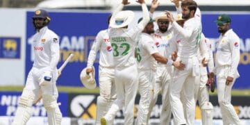 پاکستان نے سری لنکا کے خلاف پہلا ٹیسٹ میچ جیت لیا