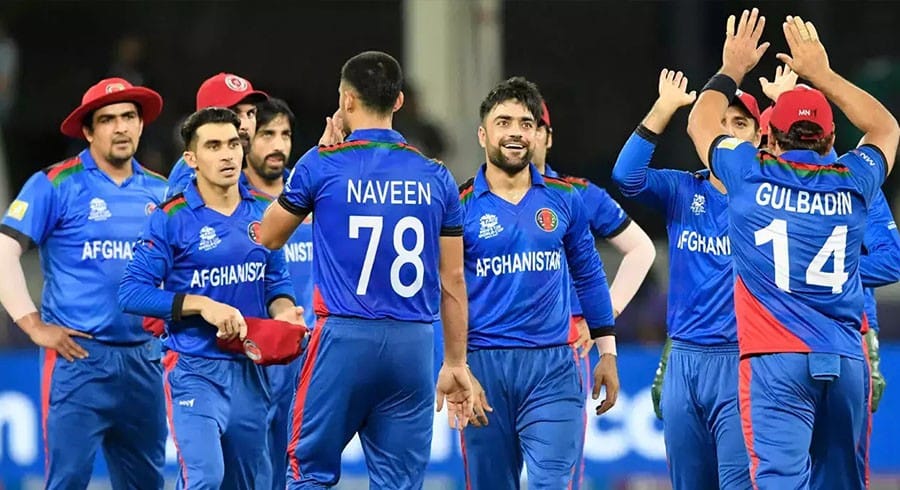 افغان ٹیم ایشیا کپ میں شرکت کیلئے پاکستان پہنچ گئی