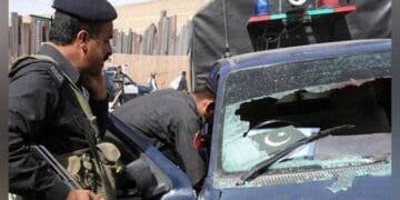 لکی مروت  دہشت گردوں کے حملے میں دو پولیس اہلکار شہید