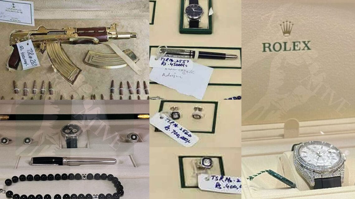 وزیر اعظم کا توشہ خانہ کے تحائف نیلام کرنے کا اعلان