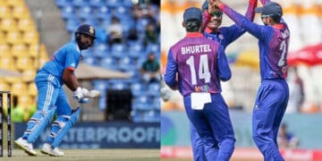 ایشیا کپ بھارت کا نیپال کیخلاف ٹاس جیت کر فیلڈنگ کا فیصلہ