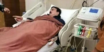 شیخ رشید کی طبیعت ناساز امراض قلب کے ہسپتال منتقل