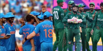 ورلڈ کپ  بھارت اور بنگلہ دیش کا ٹاکرا آج ہوگا