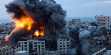 غزہ پر اسرائیلی بمباری سے ایک ہی خاندان کے 22 افراد شہید