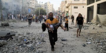 اسرائیل نےغزہ میں پناہ گزین جبالیا کیمپ تباہ کر دیا  50 سے زائد فلسطینی شہید