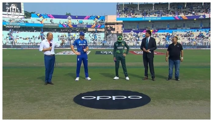 انگلینڈ نے پاکستان کیخلاف ٹاس جیت لیا پہلے بیٹنگ کرنے کا فیصلہ