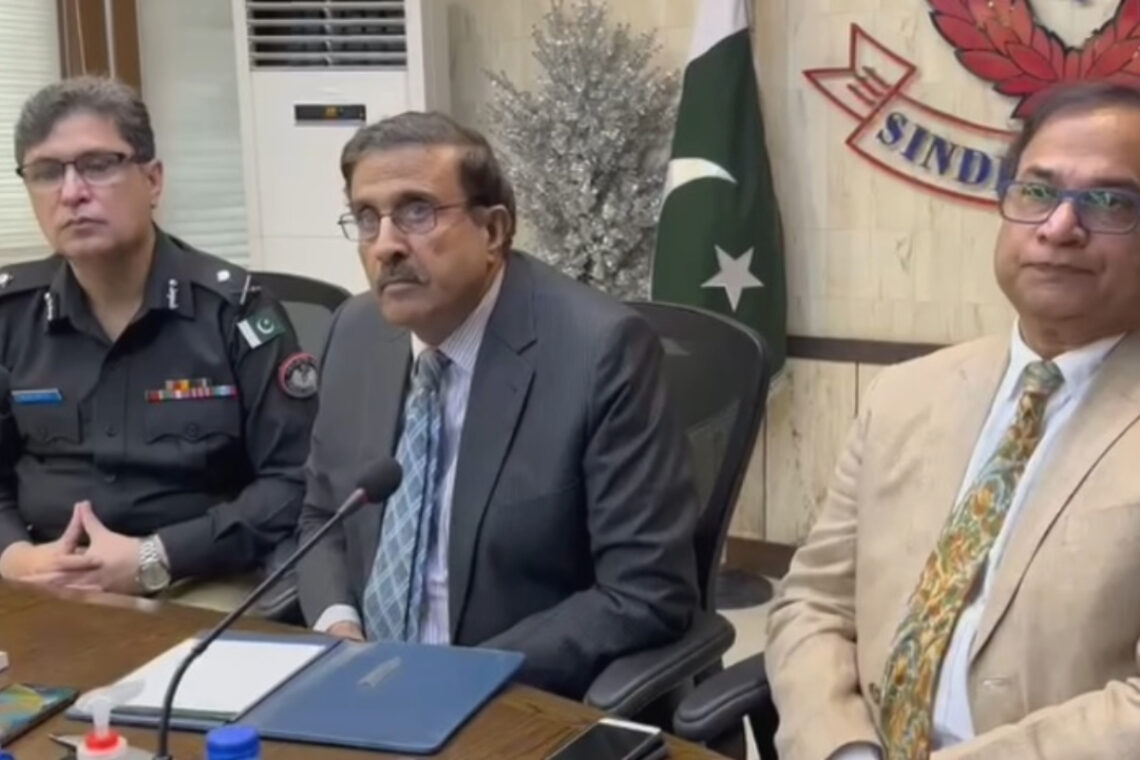 سندھ میں امن و امان کی صورتحال بہتر ہو رہی ہے نگران وزیر داخلہ