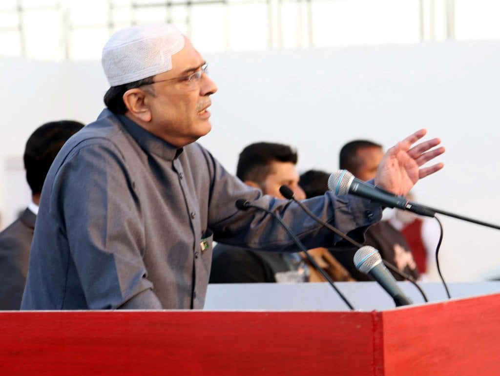 پاکستان کے مسائل صرف حکمران جانتے ہیں آصف علی زرداری