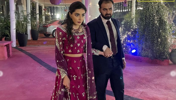 ایمان مزاری کی ولیمے کی تقریب