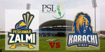 پی ایس ایل کراچی کنگز کا زلمی کیخلاف ٹاس جیت کر بولنگ کا فیصلہ