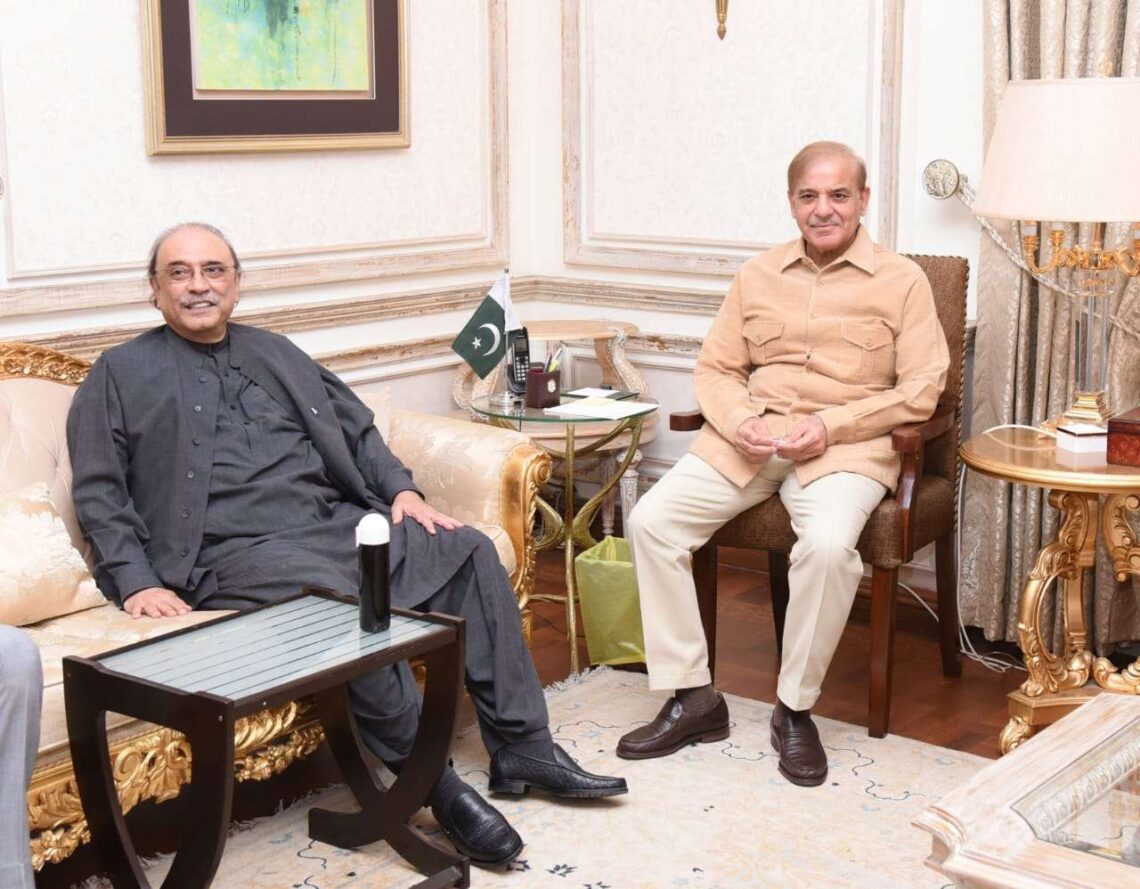آصف زرداری اور شہباز شریف کی ملاقات ، مل کر حکومت کرنے پر اتفاق