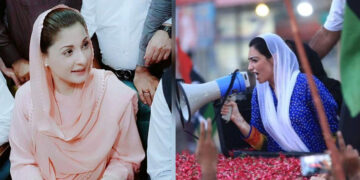 قومی اسمبلی کی گیلری میں مریم نواز اور آصفہ بھٹو کی ملاقات