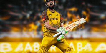 بابر اعظم نے پی ایس ایل 9 میں 500 رنز مکمل کرلیے