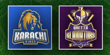 کراچی کنگز کیخلاف کوئٹہ گلیڈی ایٹرز کی آدھی ٹیم پویلین لوٹ گئے