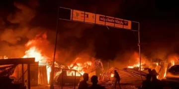 رفح میں پناہ گزین کیمپ پر اسرائیلی فوج کا حملہ، 75 فلسطینی شہید