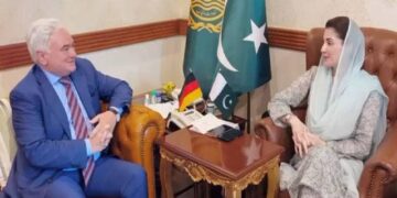 مریم نواز سے جرمن سفیر کی ملاقات، اہم امور پر تبادلہ خیال