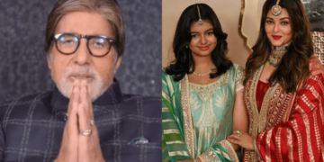 طلاق کی افواہیں!ایشوریا کی بیٹی کے ساتھ  بھارت واپسی کے بعد سُسر امیتابھ کی ٹوئٹ وائرل