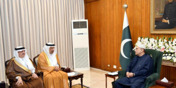 صدر پاکستان سے سعودی وفد کی ملاقات، مختلف شعبوں میں تعاون بڑھانے پر اتفاق