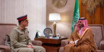 آرمی چیف جنرل عاصم منیر کی سعودی ولی عہد محمد بن سلمان سے اہم ملاقات