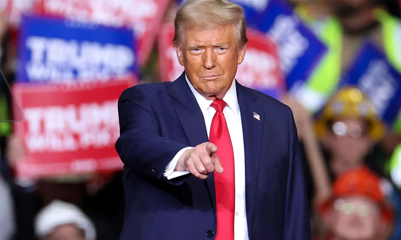 بائیڈن کے تمام ایگزیکٹو آرڈرز کو منسوخ کیا جائے گا، ڈونلڈ ٹرمپ کا حلف سے قبل خطاب