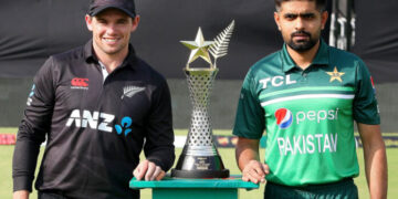 سہ ملکی سیریز میں کل پاکستان اور نیوزی لینڈ کے درمیان پہلا میچ قذافی اسٹیڈیم میں کھیلا جائے گا