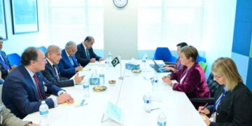 سربراہ آئی ایم ایف کا وزیر اعظم سے ملاقات میں معاشی استحکام کے لیے موثر گورننس پر زور