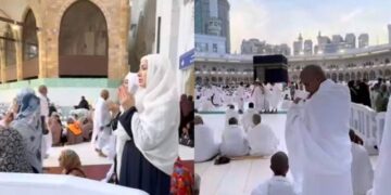 اداکارہ مہوش حیات نے عمرے کی سعادت حاصل کرلی