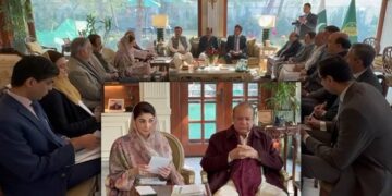 نواز شریف اور مریم نواز سے ارکان پنجاب اسمبلی کی ملاقات