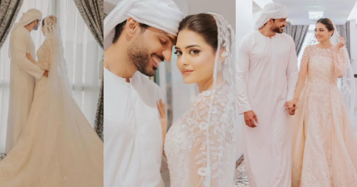 عمرشہزاداورشانزے لودھی کے نکاح کی نئی تصاویر